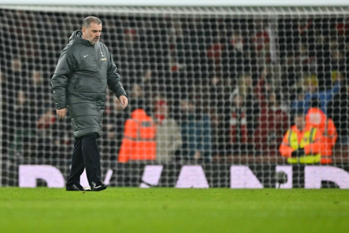 Tottenham manager Ange Postecoglou