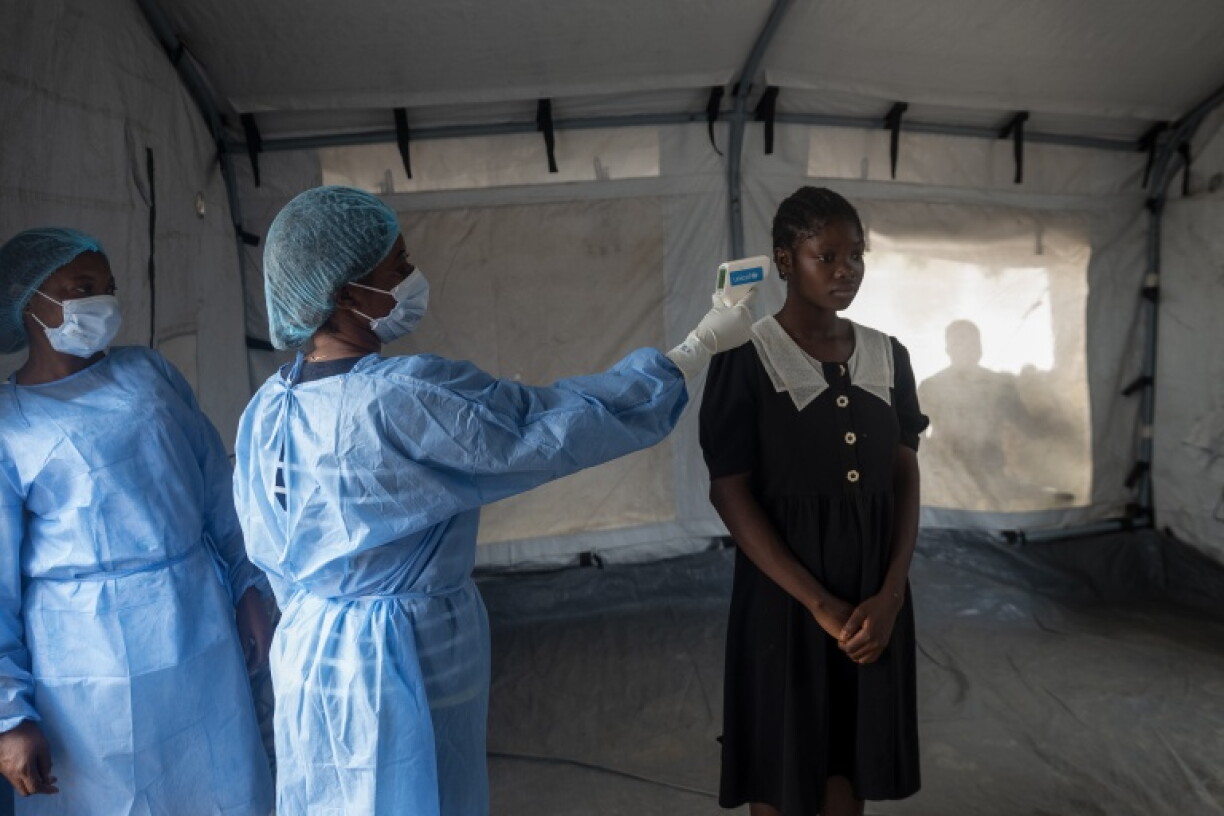 The CAR authorities have installed temperature checks on travellers from the DRC