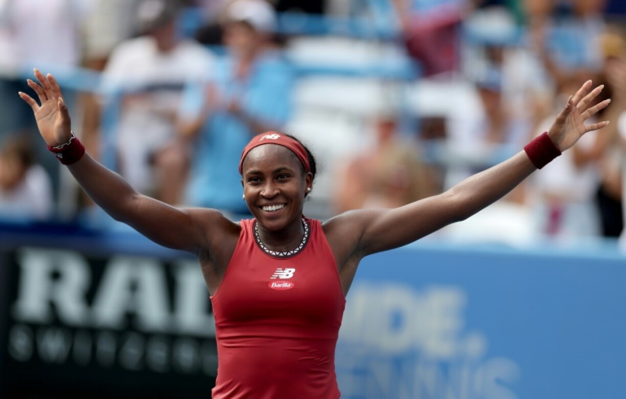 L'Américaine Coco Gauff à Washington le 6 août 2023