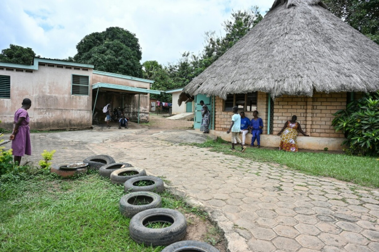 The Arche centre in Ivory Coast's second city, Bouake, is one of the country's few specialised sites helping people with developmental disorders