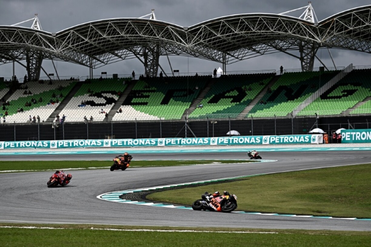 Heavy cloud looms over the Sepang circuit