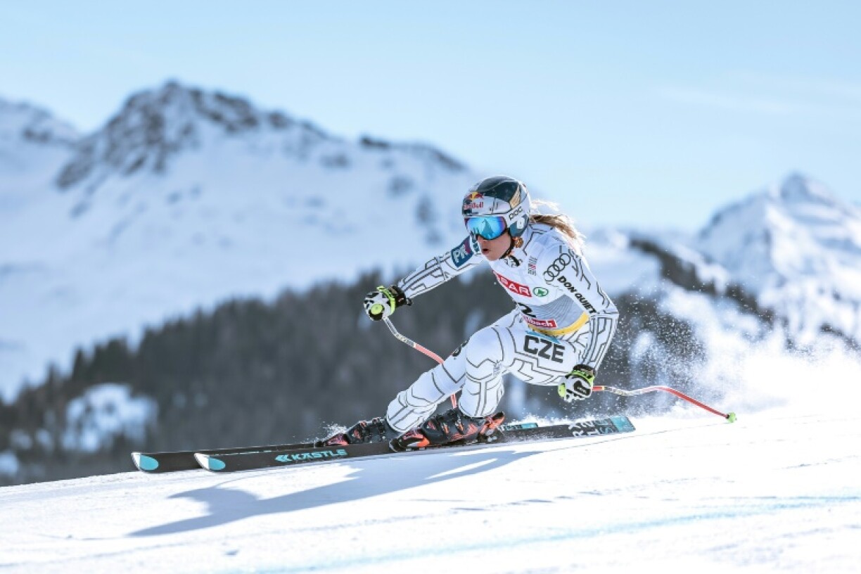 Czech Republic's Ester Ledecka