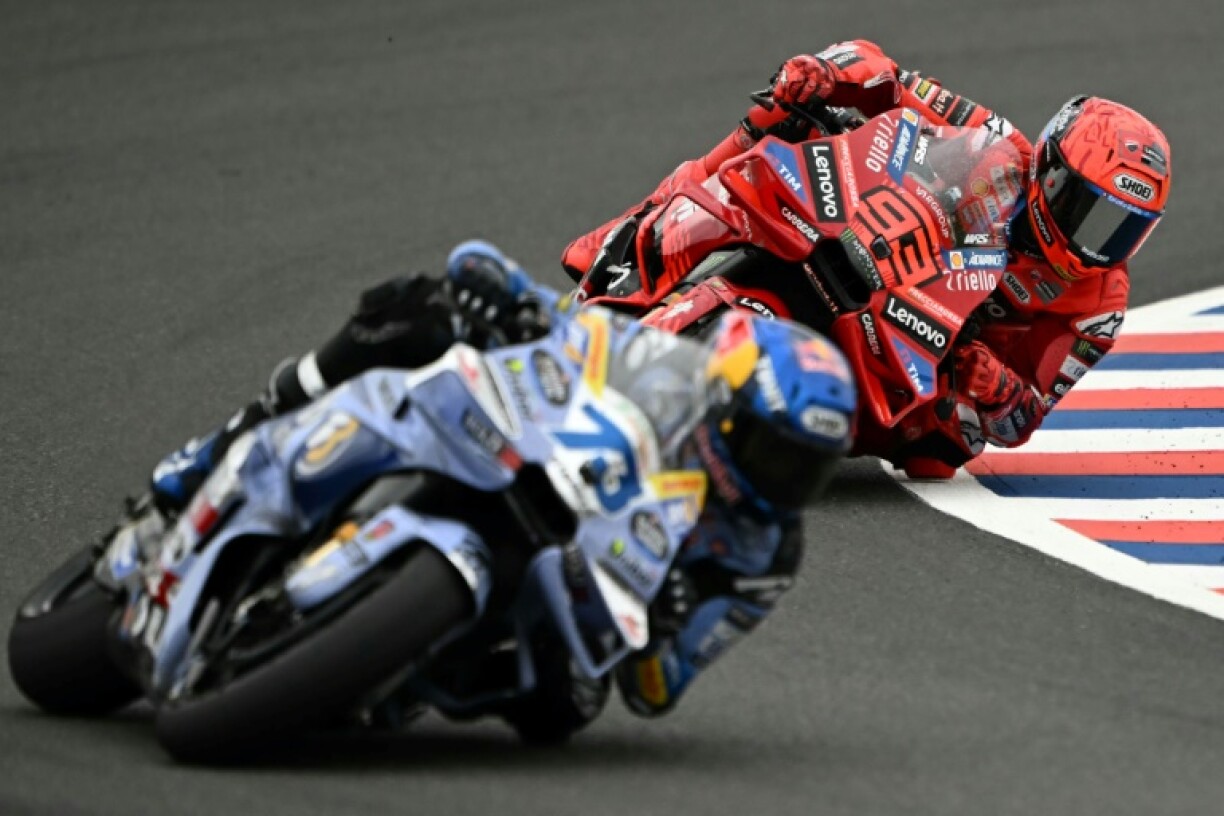 Marc Marquez waiting to pounce on his brother Alex