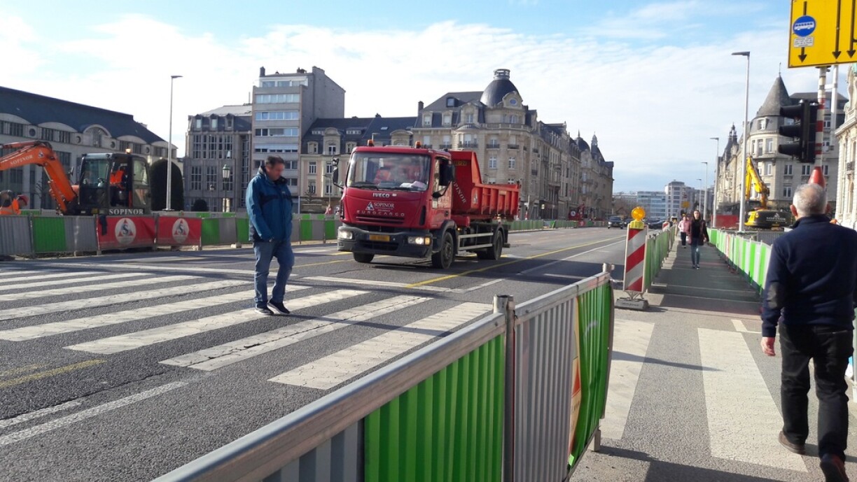 Plusieurs phases du chantier vont se succéder sur l'avenue de la Liberté jusqu'en 2021.