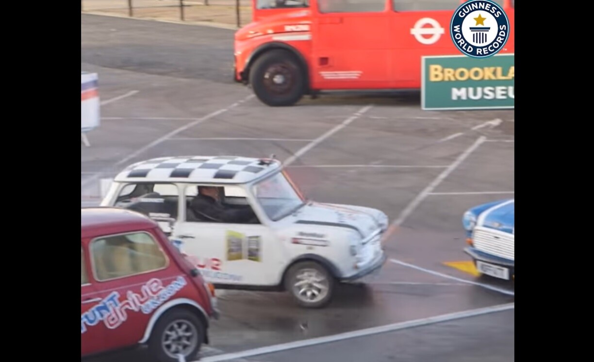 Et un dérapage contrôlé, un!