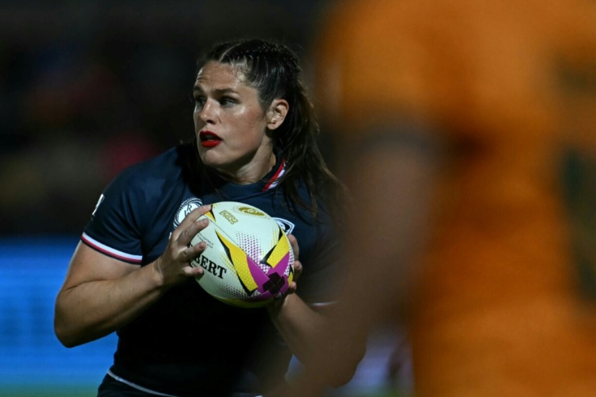 US centre Ilona Maher is a campaigner for body positivity, with millions of social media followers