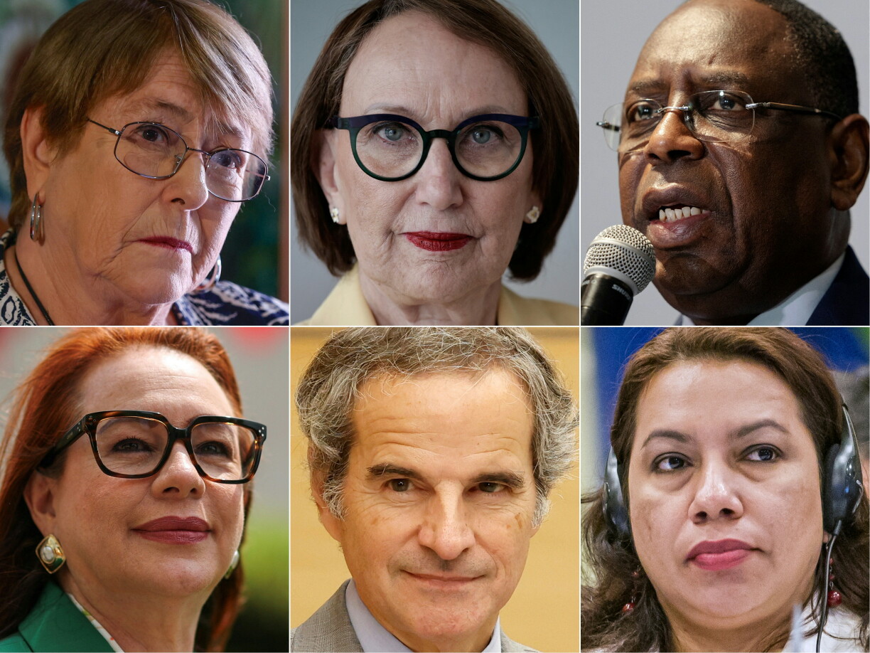 Si all wëllen dem Antonio Guterres seng Successioun iwwerhuelen