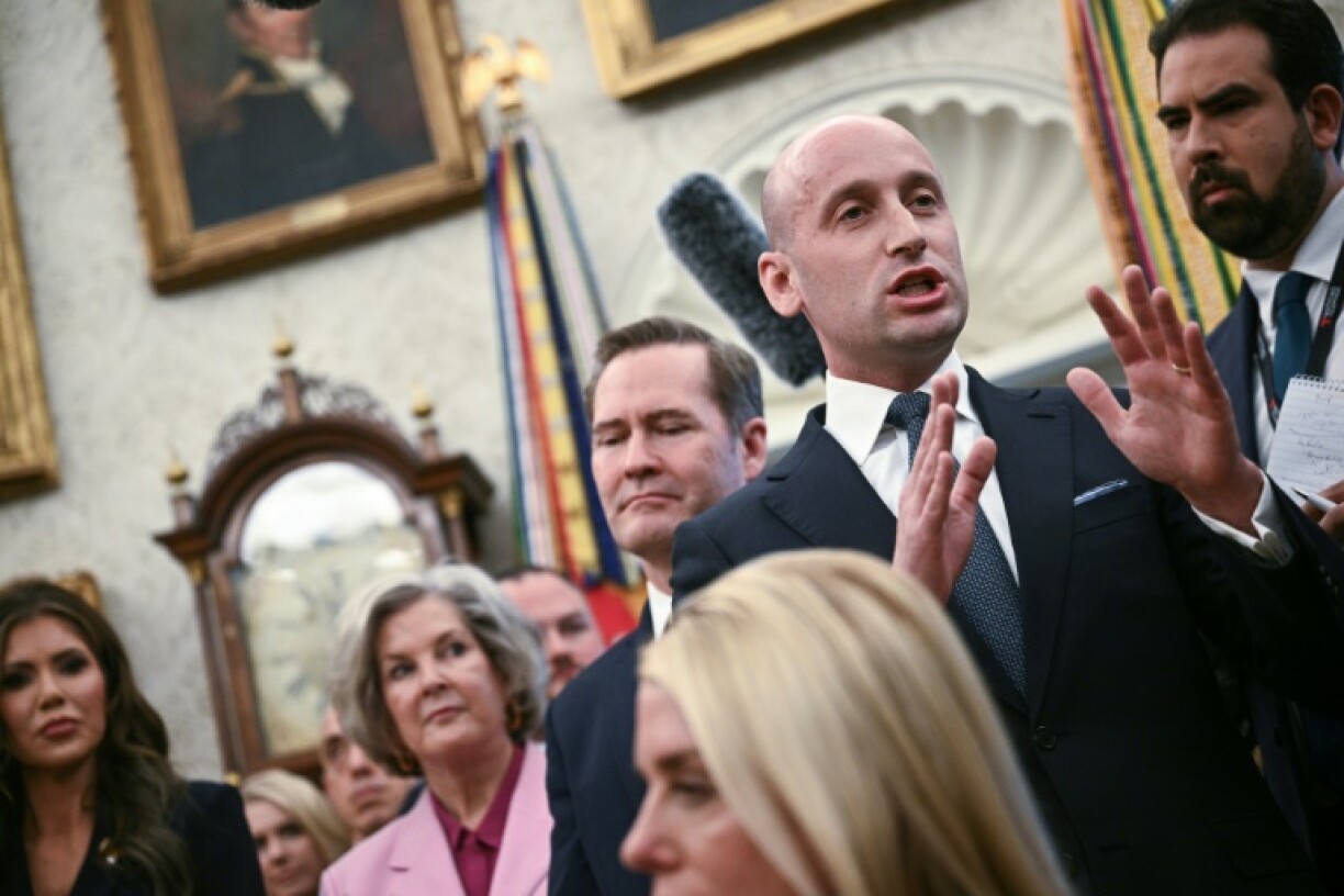 Deputy chief of staff Stephen Miller is one of President Donald Trump's most hardline advisors in the fight against universities