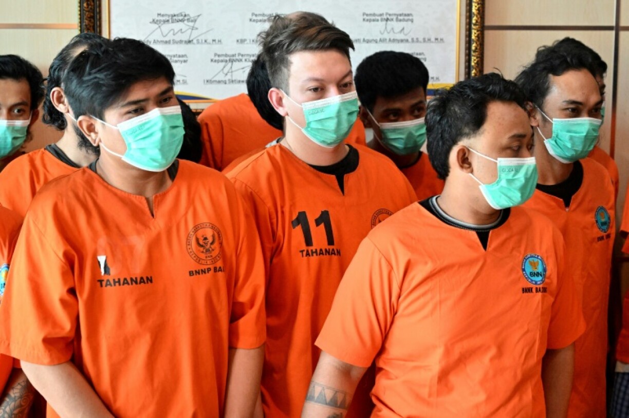 An American man and two Kazakh nationals face the death penalty for alleged drug crimes on the popular Indonesian resort island of Bali, authorities say