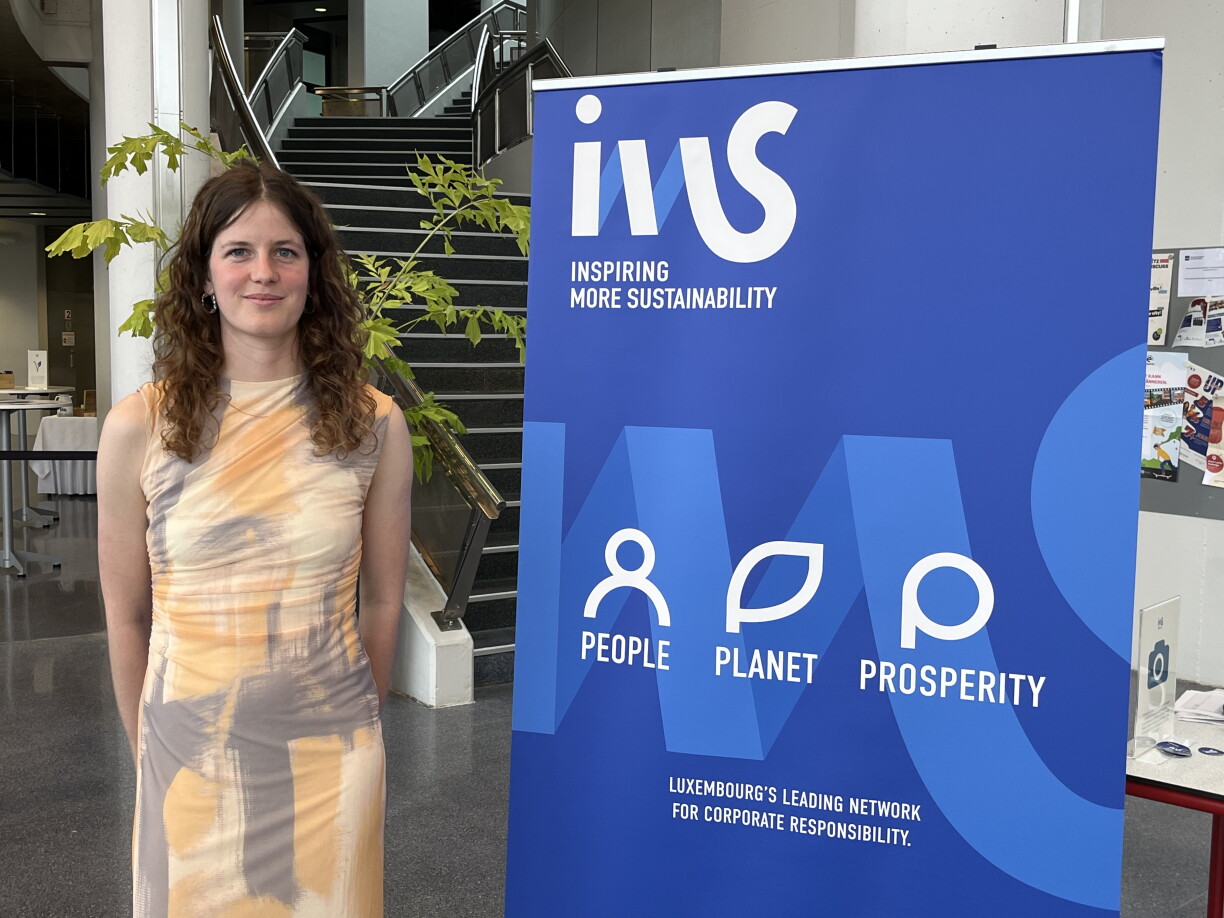 Nathalie Schroeder vun IMS Lëtzebuerg.
