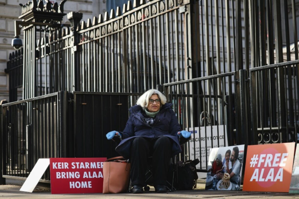 Abdel Fattah's mother Laila Soueif has been on a lengthy hunger strike to protest her son's imprisonment