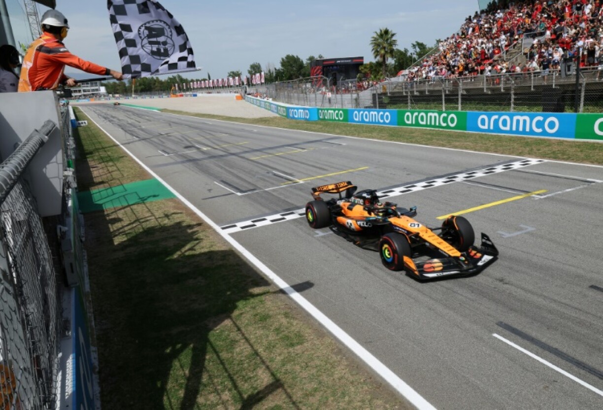 McLaren's Oscar Piastri wins the Spanish Grand Prix to clock up his fifth win of the season