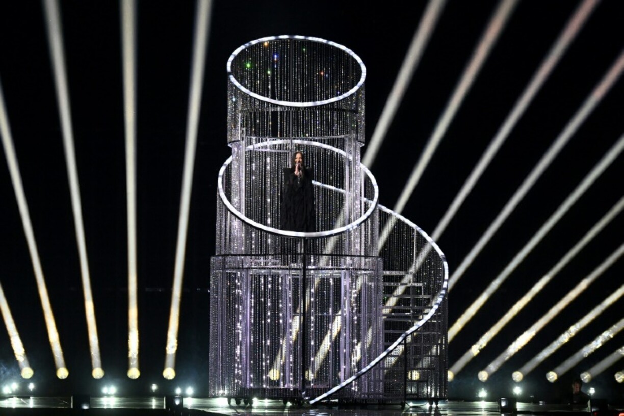 Israel's Yuval Raphael finished second in 2025 with the song 'New Day Will Rise', performed on a spiral staircase