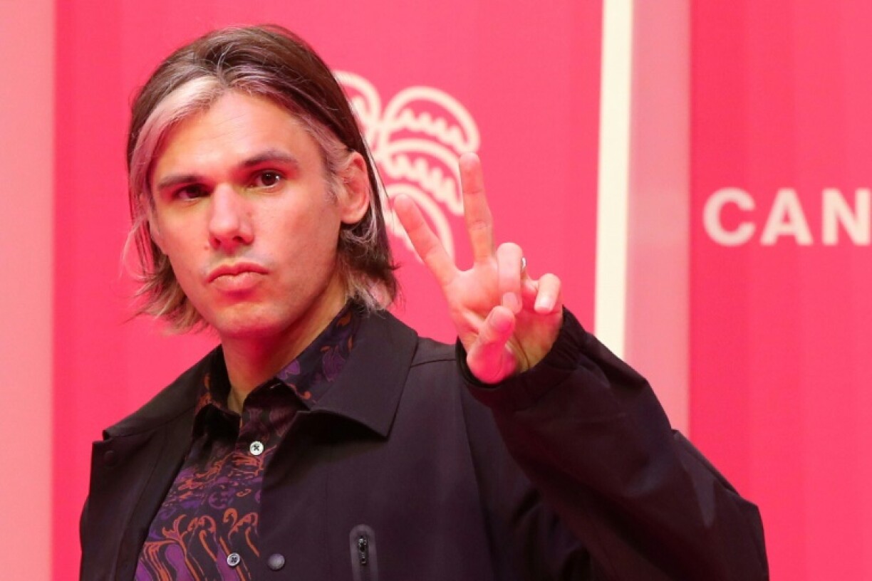 le rappeur Orelsan à Cannes le 10 octobre 2021