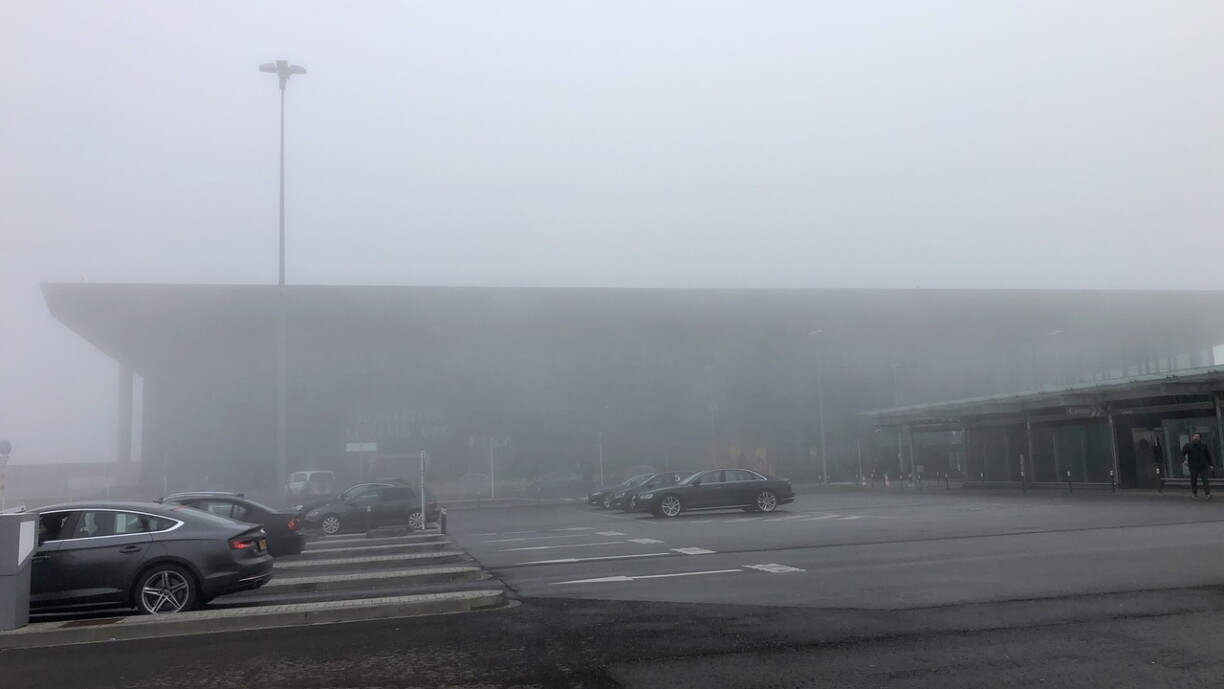 Situatioun e Freideg 12. November 2021 géint 12 Auer um Findel.
