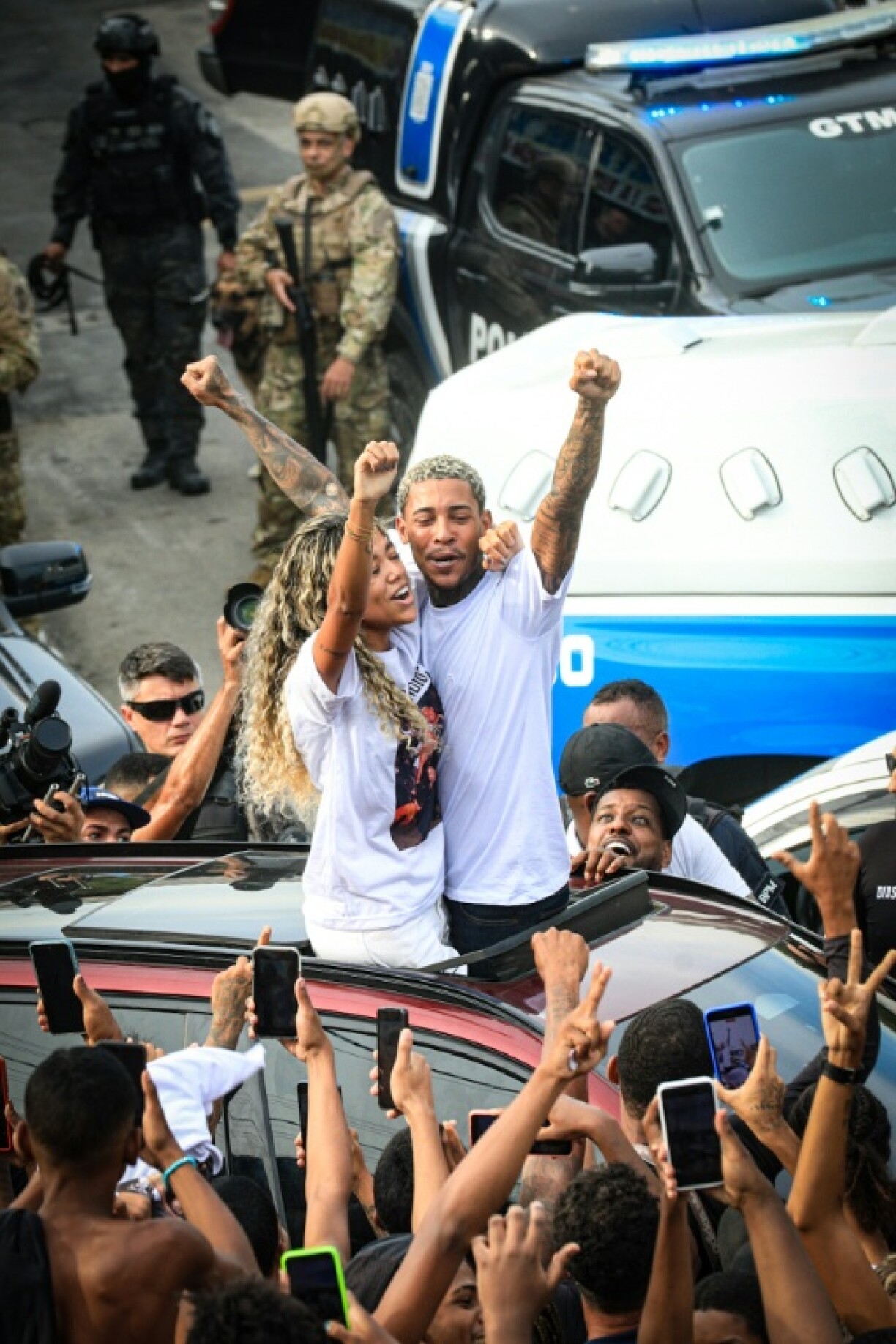 Supporters of MC Poze do Rodo argue that funk singers 'are not criminals'