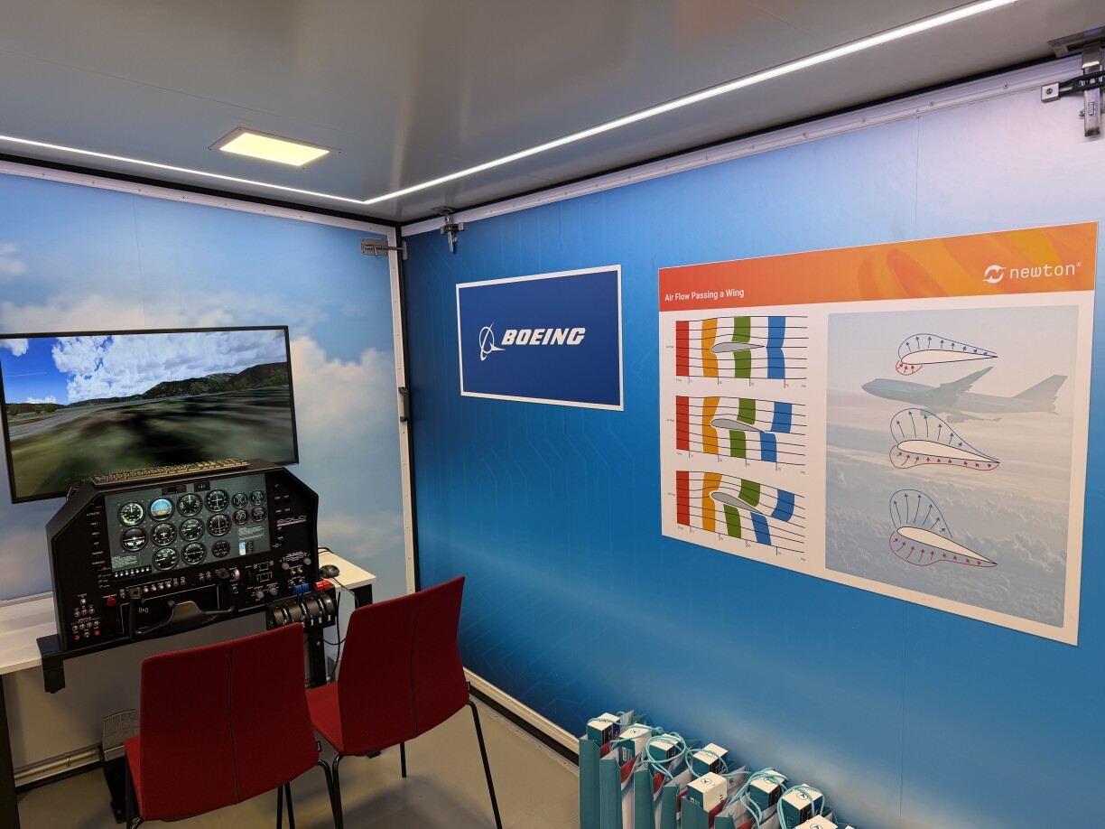 A look inside the "Newton Room"