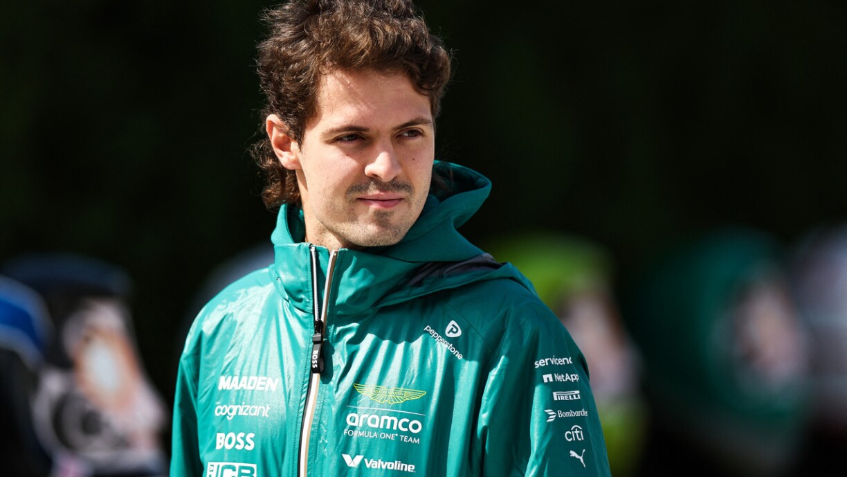 De Felipe Drugovich sëtzt fir den éischte fräien Training an Ungarn amplaz vum Fernando Alonso am Aston-Martin-Cockpit