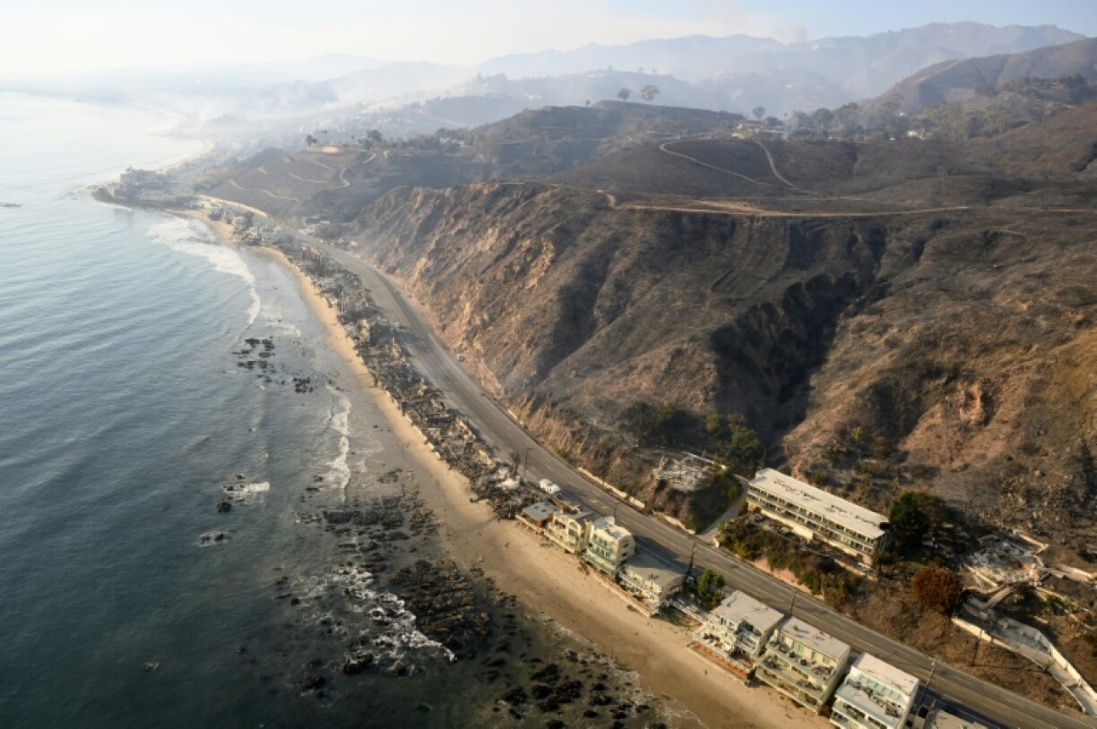 The Palisades fire has devastated much of the Malibu area of Los Angeles county