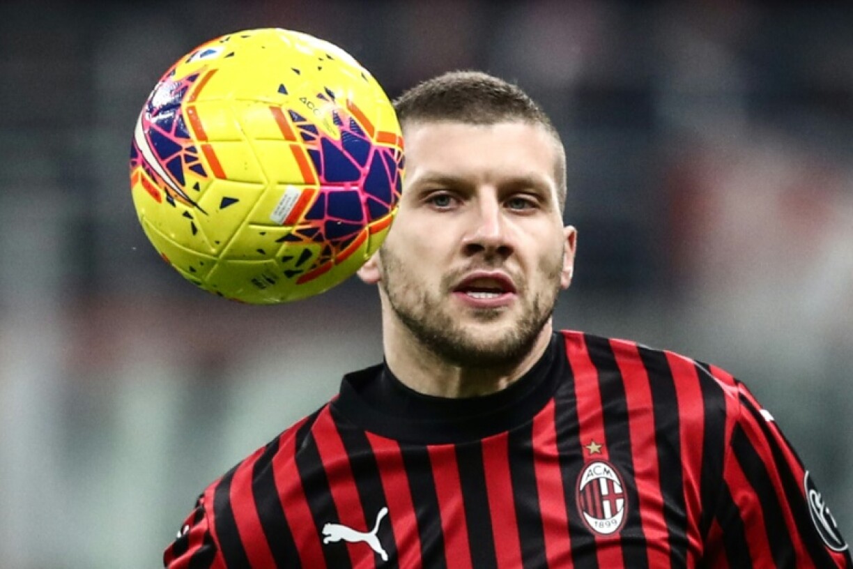 Huet den 1:0 fir d'Rossoneri geschoss: den Ante Rebic.