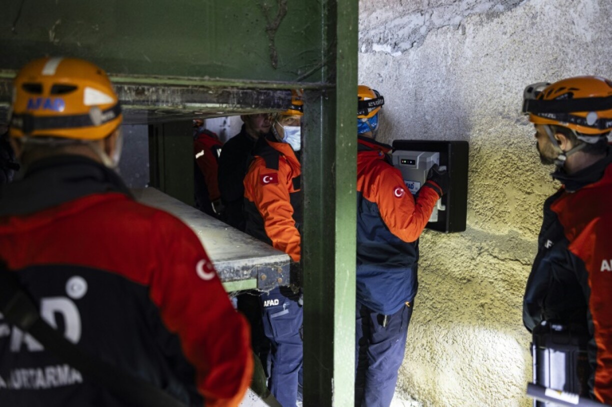 Turkish teams joined the search for prisoners at the notorious Saydnaya prison, north of Damascus