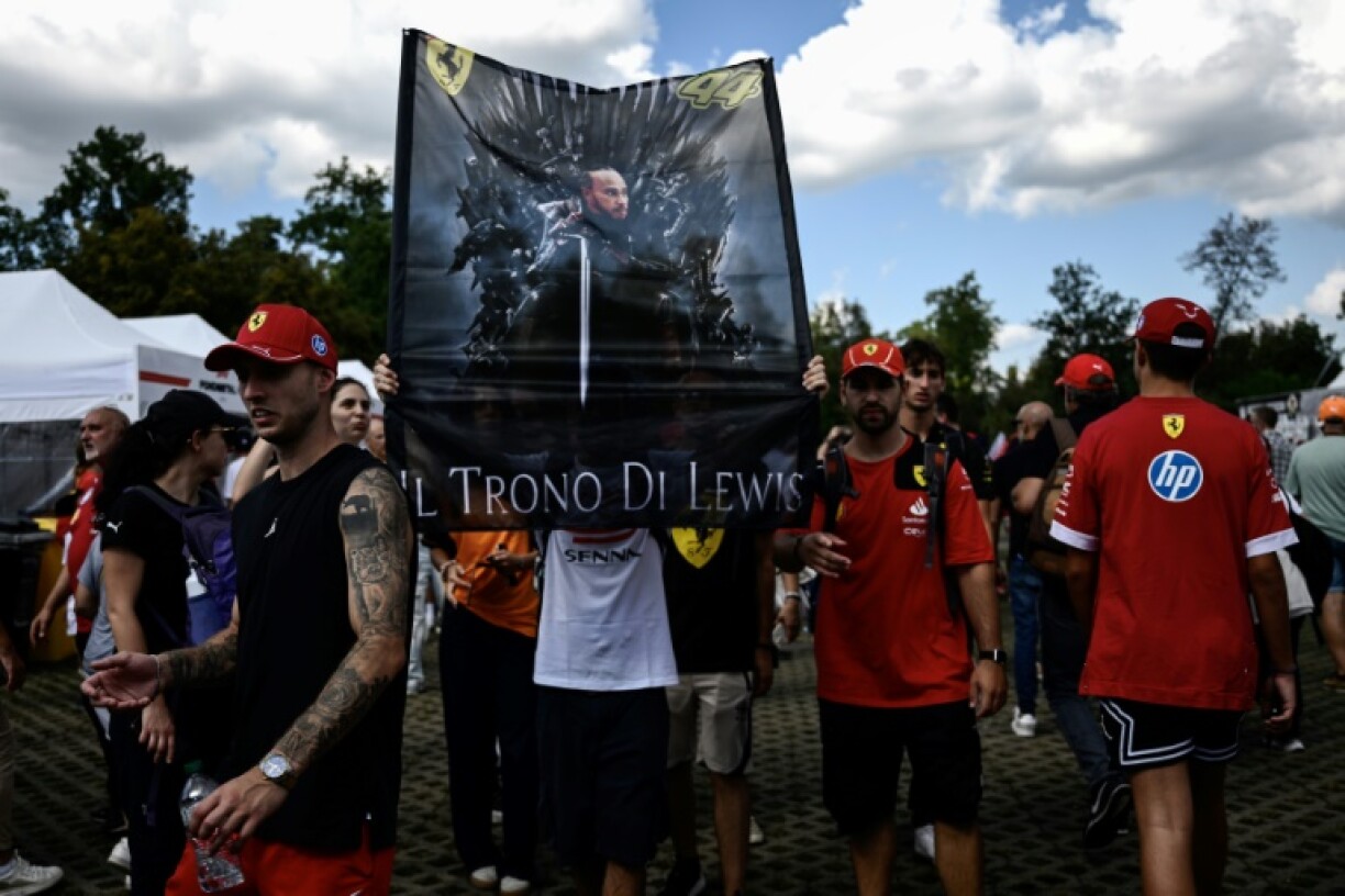 Lewis Hamilton has the backing of Ferrari fans who have been left disappointed by his first season with the Scuderia