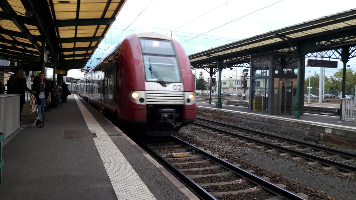 La gare de Thionville bénéficiera d'un plus grand nombre de trains une fois le réseau express métropolitain lancé.