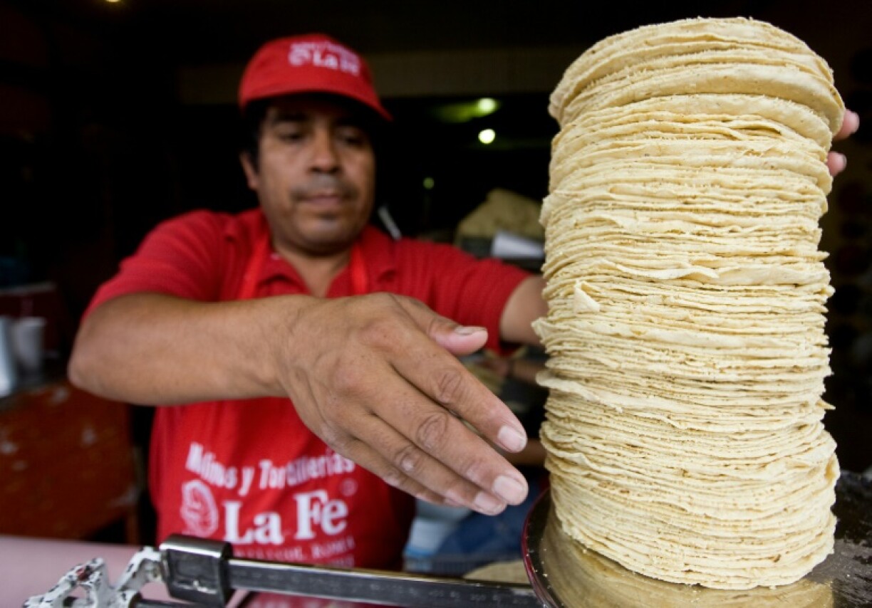 Food staples such as Mexican tortillas have become more expensive around the world.