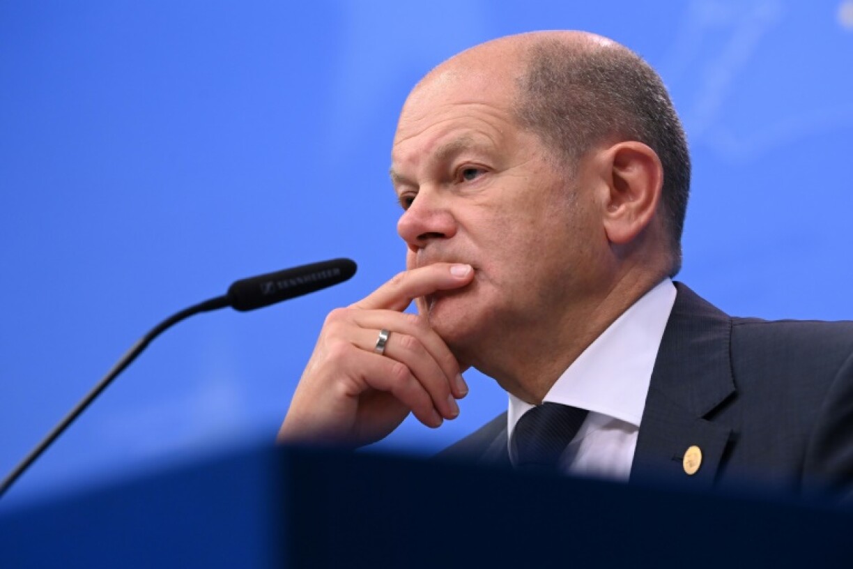 German Chancellor Olaf Scholz