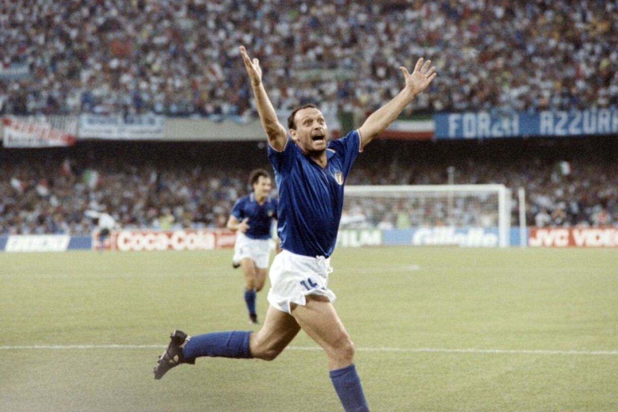 Salvatore 'Toto' Schillaci shone for hosts Italy in a generally dire 1990 World Cup finals