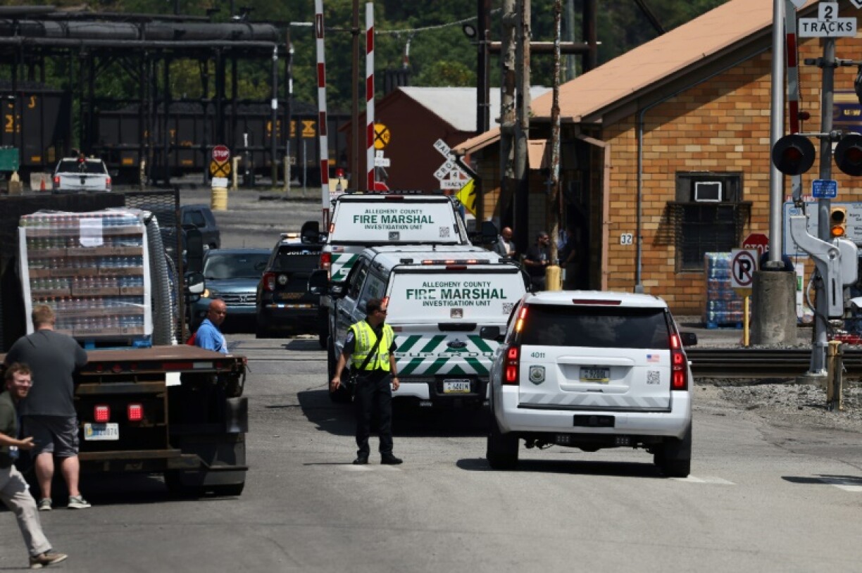 Emergency responders were dispatched to US Steel's Clairton Coke Works following explosions at the plant in Clairton, Pennsylvania that left at least one person dead and 10 injured