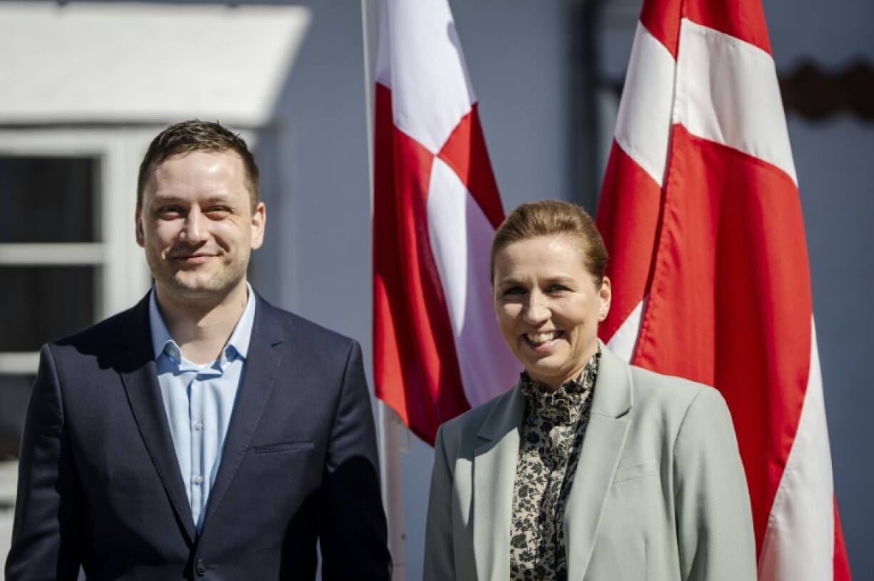 Jens-Frederik Nielsen met Danish Prime Minister Mette Frederiksen on his first visit to Denmark since taking office