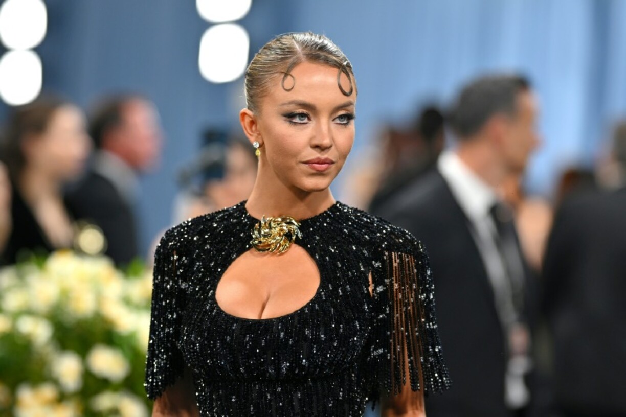 Sydney Sweeney arrives for the 2025 Met Gala at the Metropolitan Museum of Art on May 5, 2025, in New York