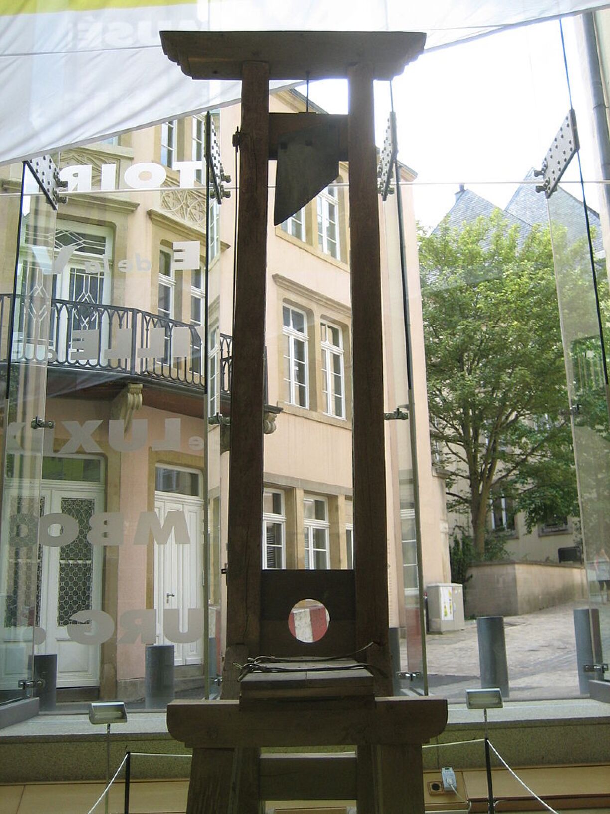 Luxembourg's guillotine