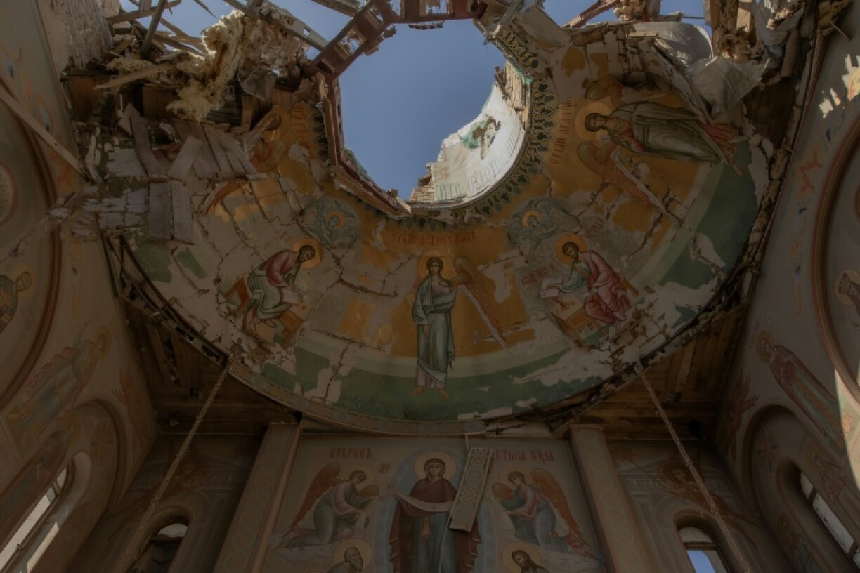 Hundreds of Ukrainian churches have been ruined or destroyed by the Russian invasion