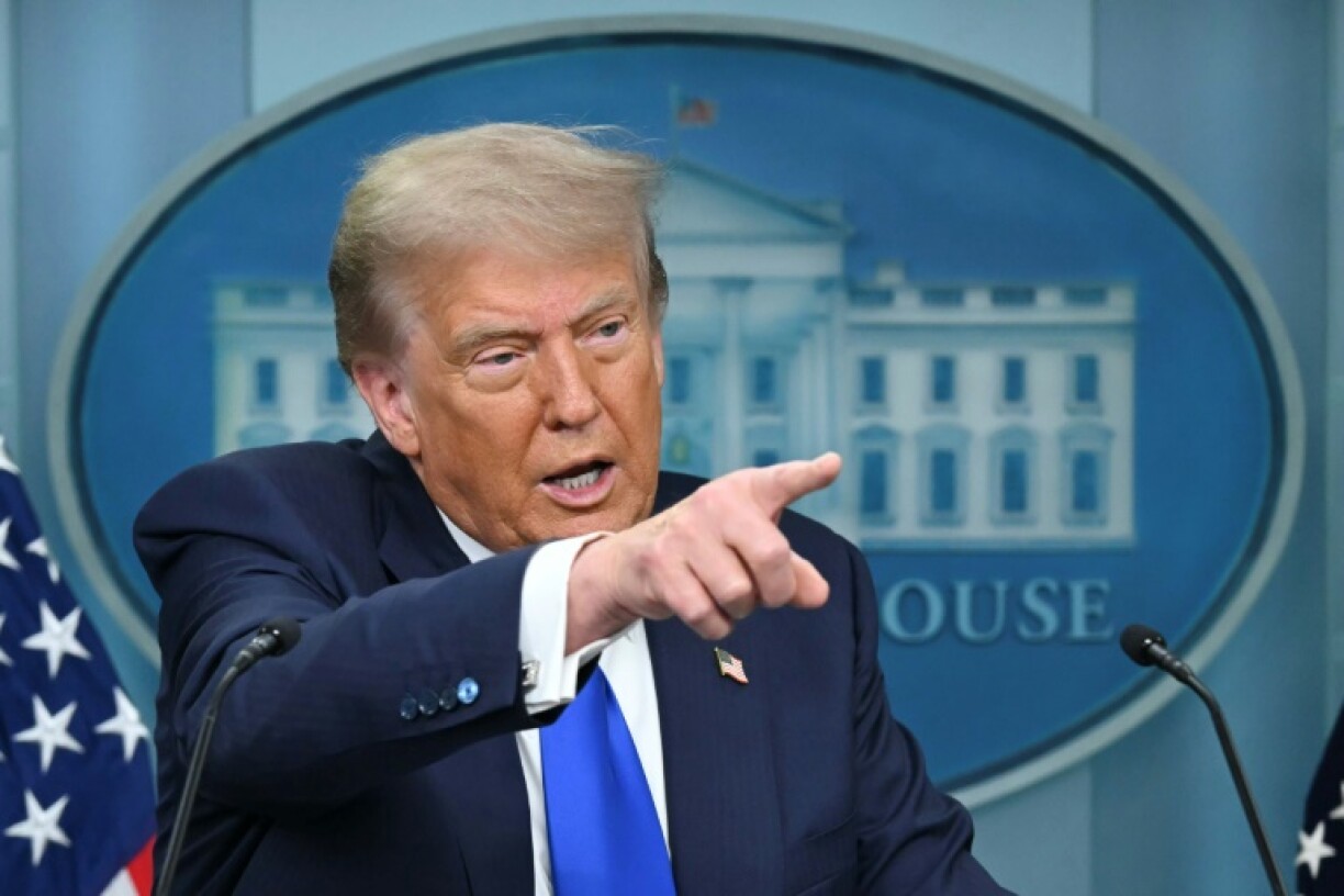 US President Donald Trump holds news conference on Supreme Court decisions