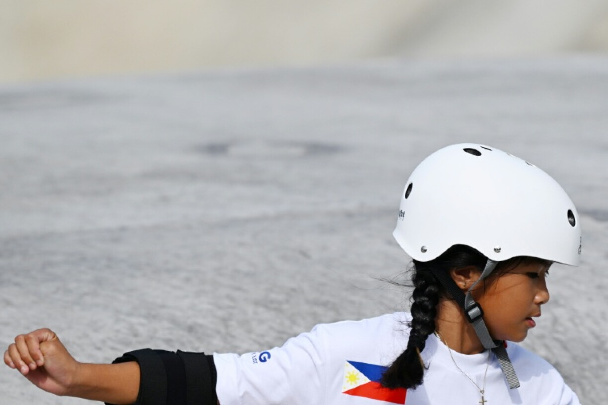 Philippines' Mazel Paris at the Games in 2023