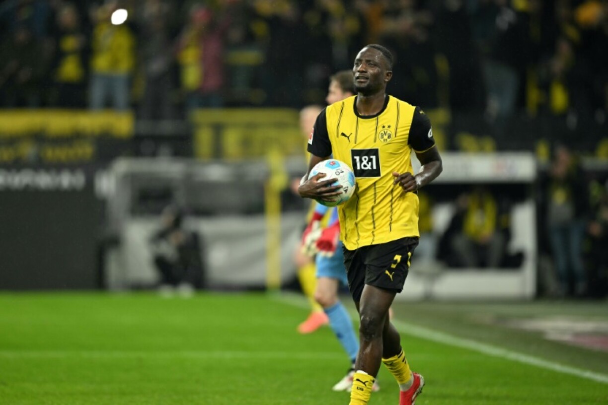 Dortmund forward Serhou Guirassy has 24 goals in all competitions this season