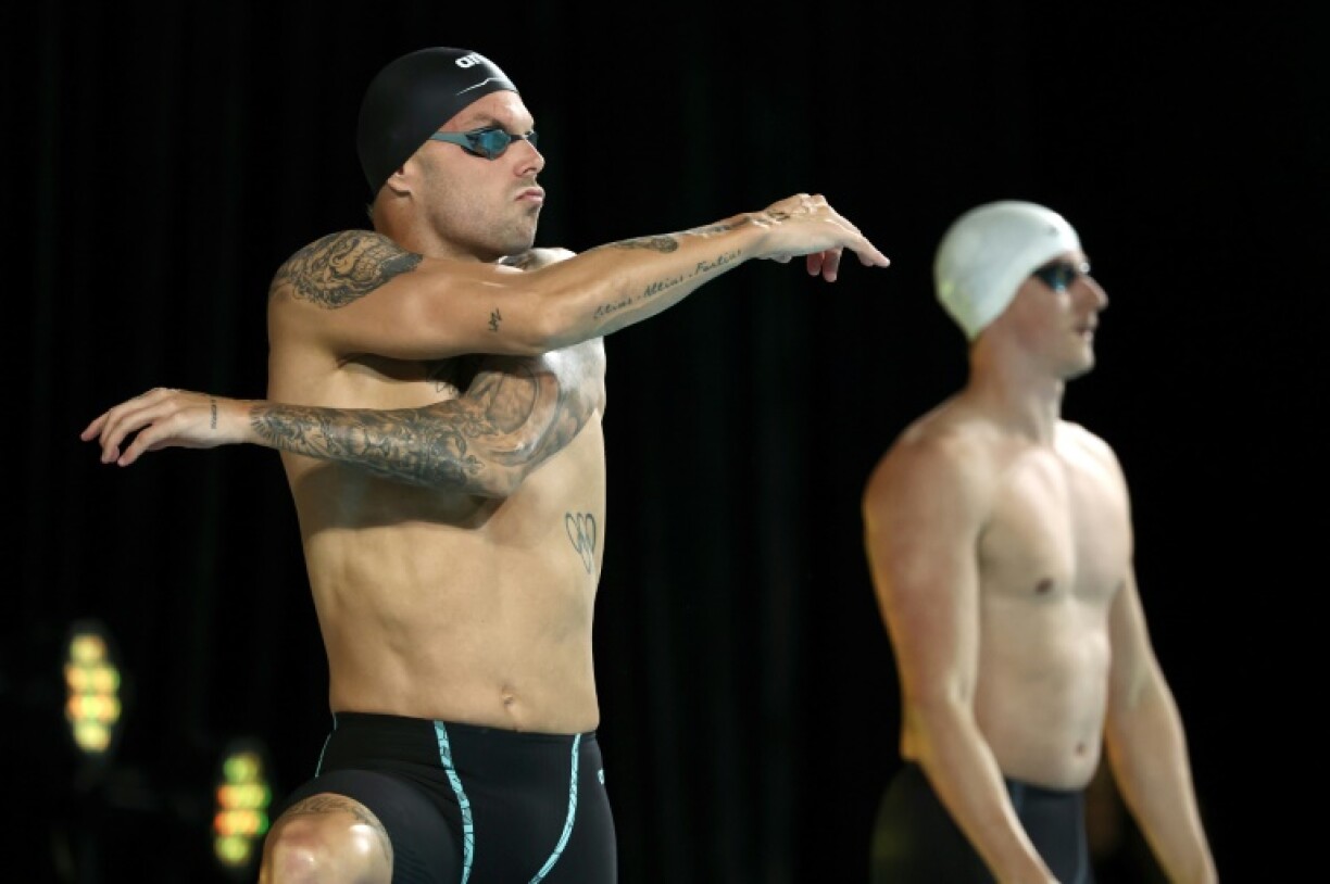 Kyle Chalmers (L) and Cameron McEvoy (R) spearhead the Australian me at the world swimming championships
