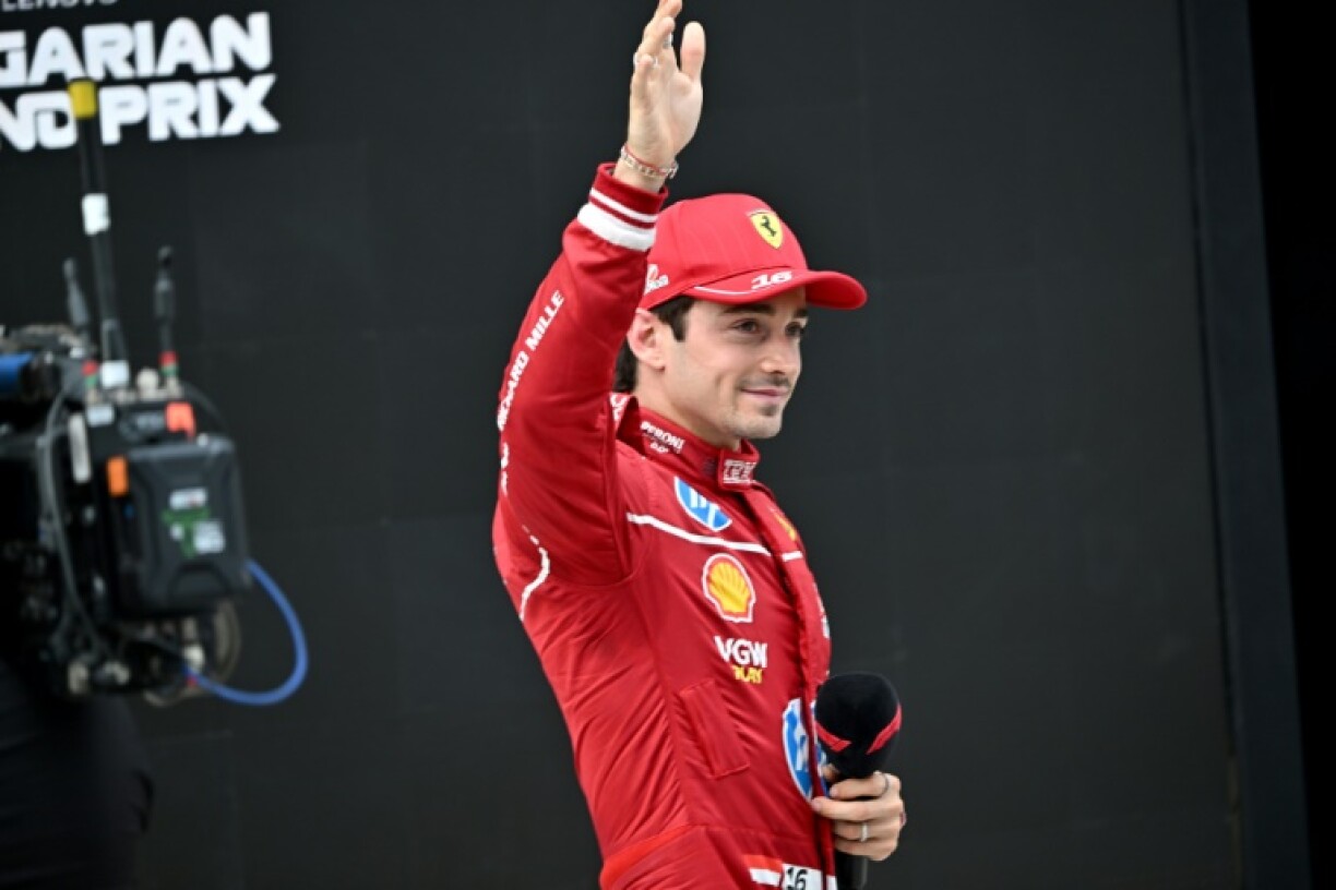 Ferrari's Monegasque driver Charles Leclerc