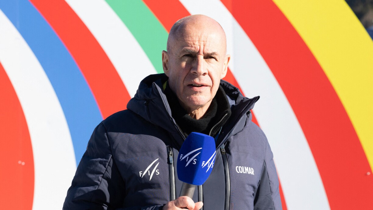 De FIS-President Johan Eliasch