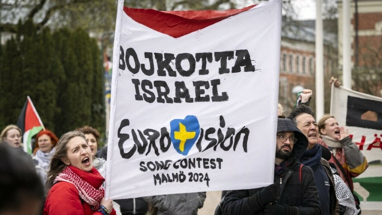 Déjà en 2024, une manifestation avait été organisée contre la venue d'Israël à l'Eurovision en Suède