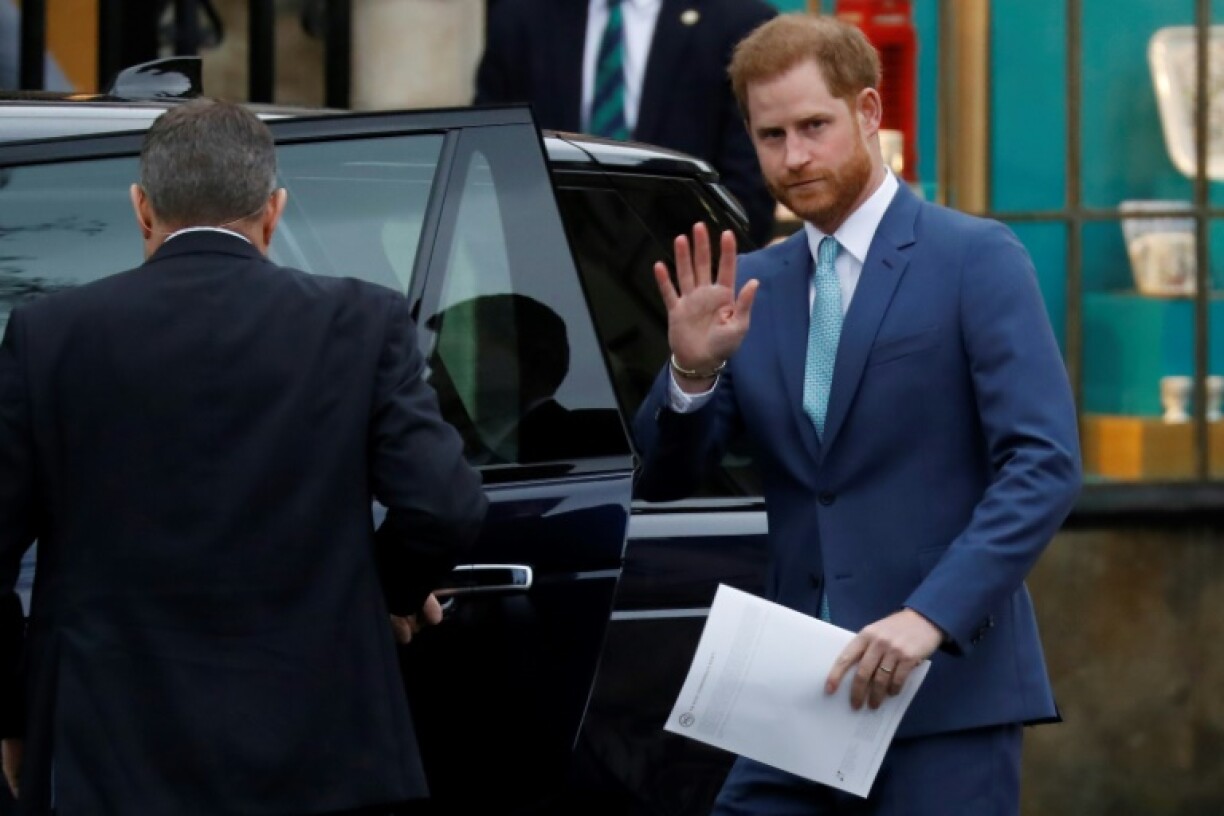 Le prince Harry, le 9 mars 2020 à Londres