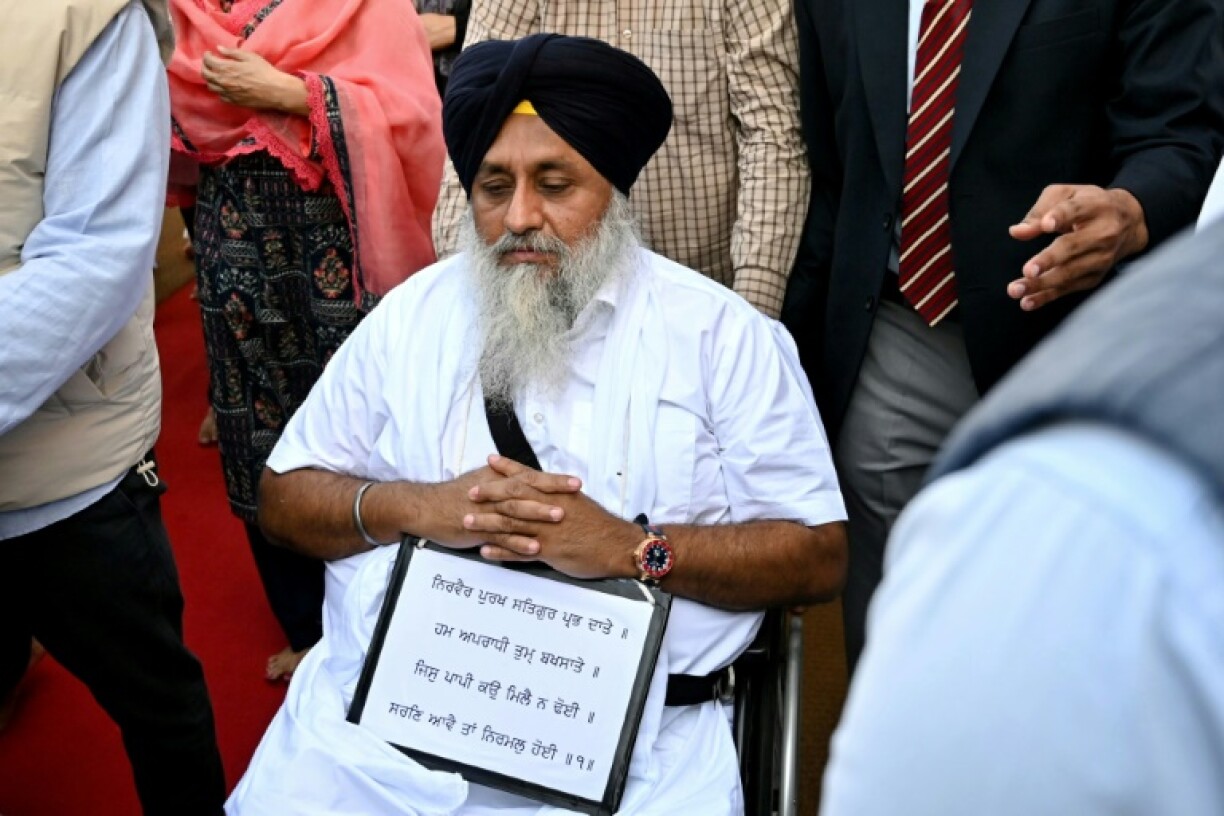 Sikh political leader Sukhbir Singh Badal was attacked by a gunman at the Golden Temple in Amritsar