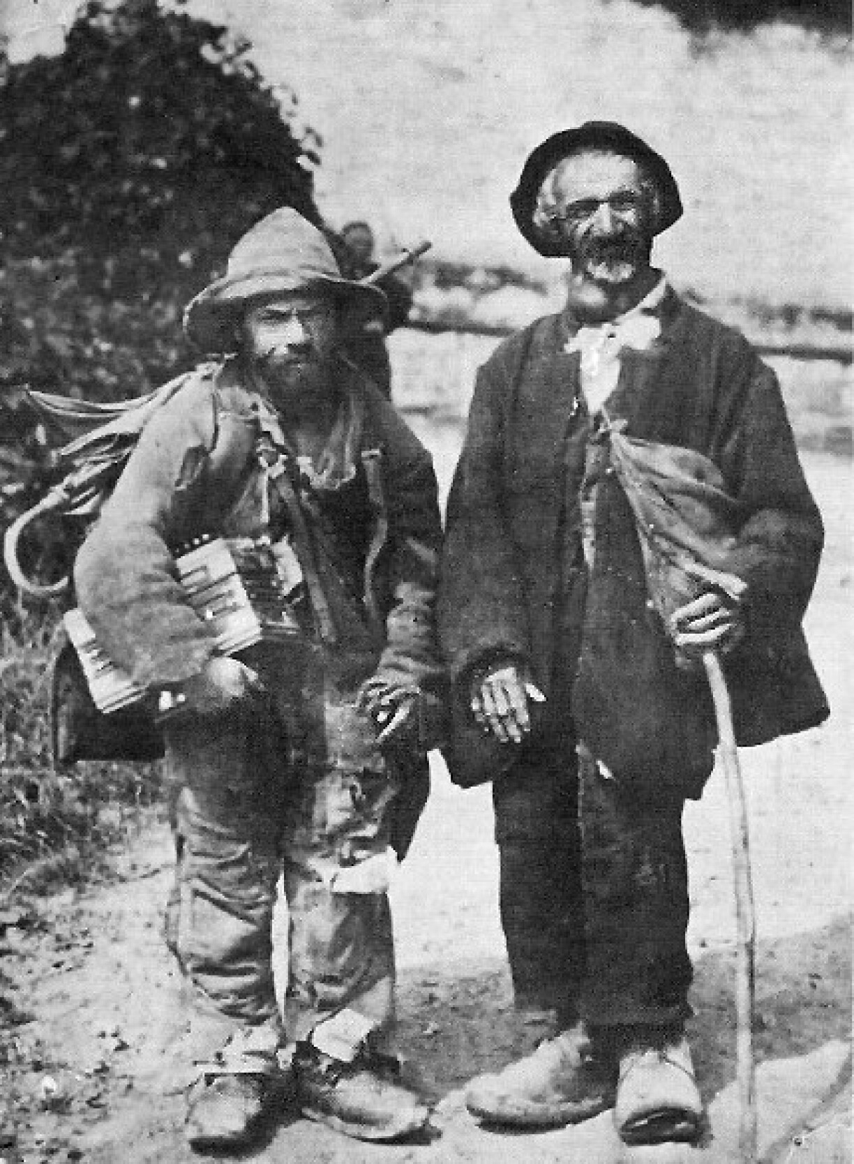 Yenish in the Muotathal (Switzerland), around 1890