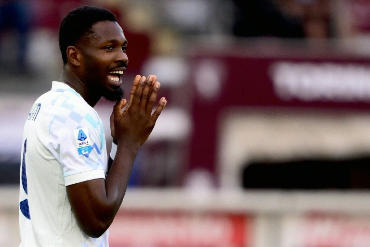 L'attaquant français Marcus Thuram, auteur du premier but de l'Inter face au Torino, le 26 avril 2026 à Turin