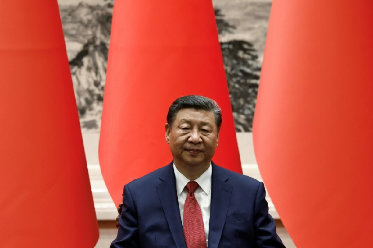 Le président chinois Xi Jinping assiste à une cérémonie au Grand Hall du Peuple à Pékin, le 31 mai 2024