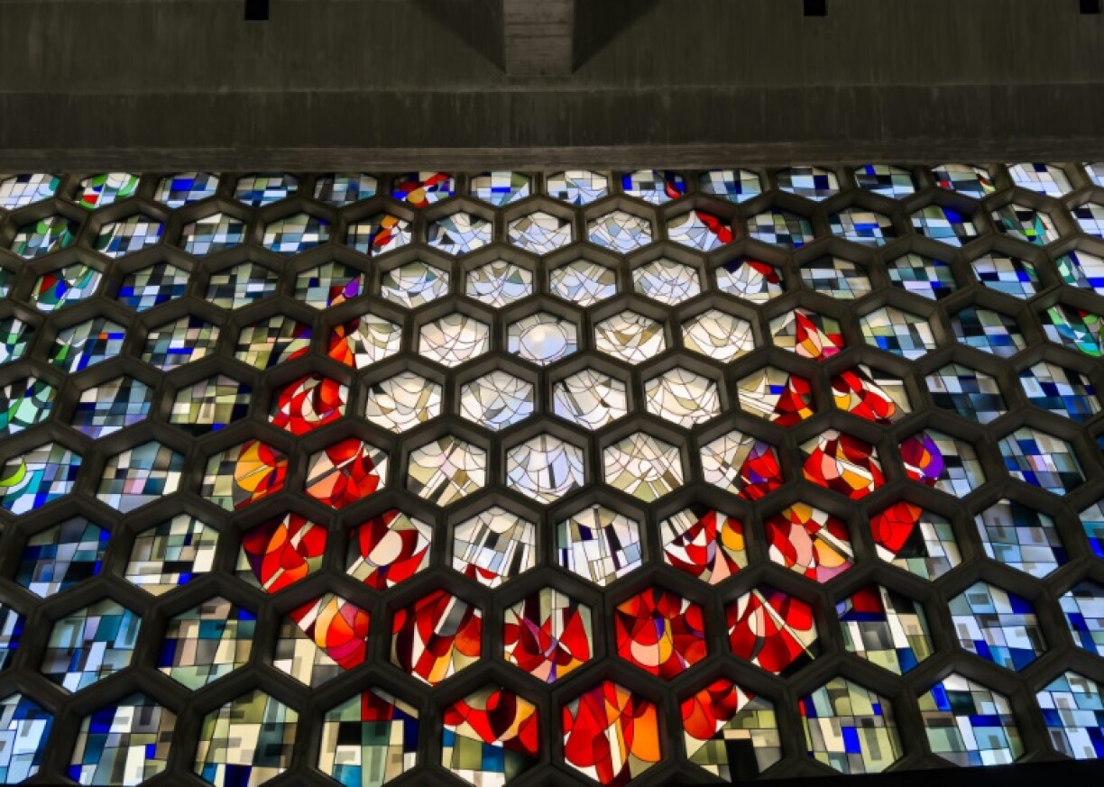 When the monks brought in their own stained-glass window designer, it caused a rift with the abbey's architect