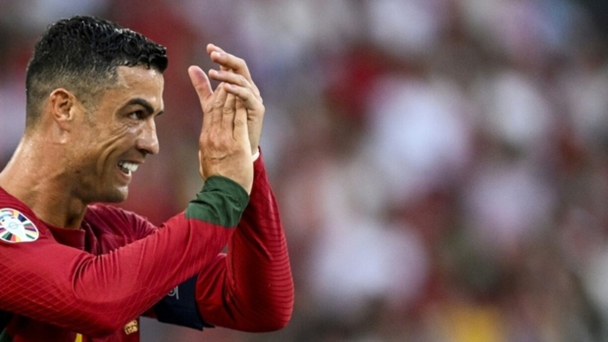 Cristiano Ronaldo lors de son 199e match avec le Portugal le week-end dernier face à la Bosnie-Herzégovine.