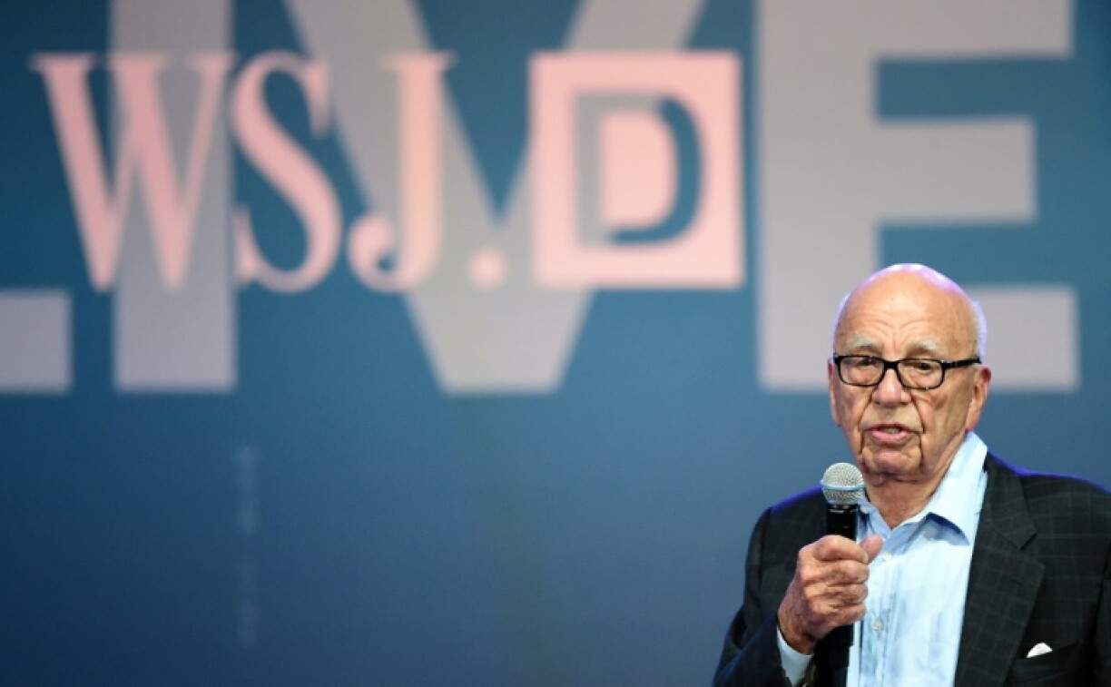 President Donald Trump has sued media magnate Rupert Murdoch, pictured here, over the publication of a letter purportedly written to sex trafficker Jeffrey Epstein